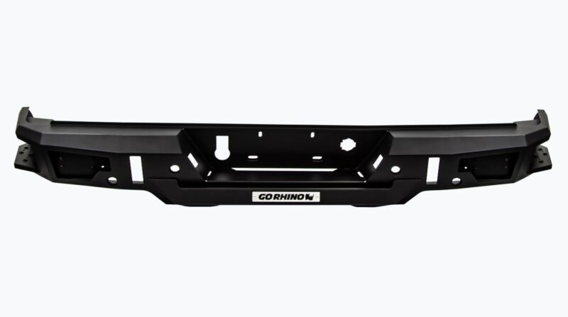 GMC Sierra 1500 Bumper - Rear - Go Rhino - BR20.5 - Textured Black - `19-`20
